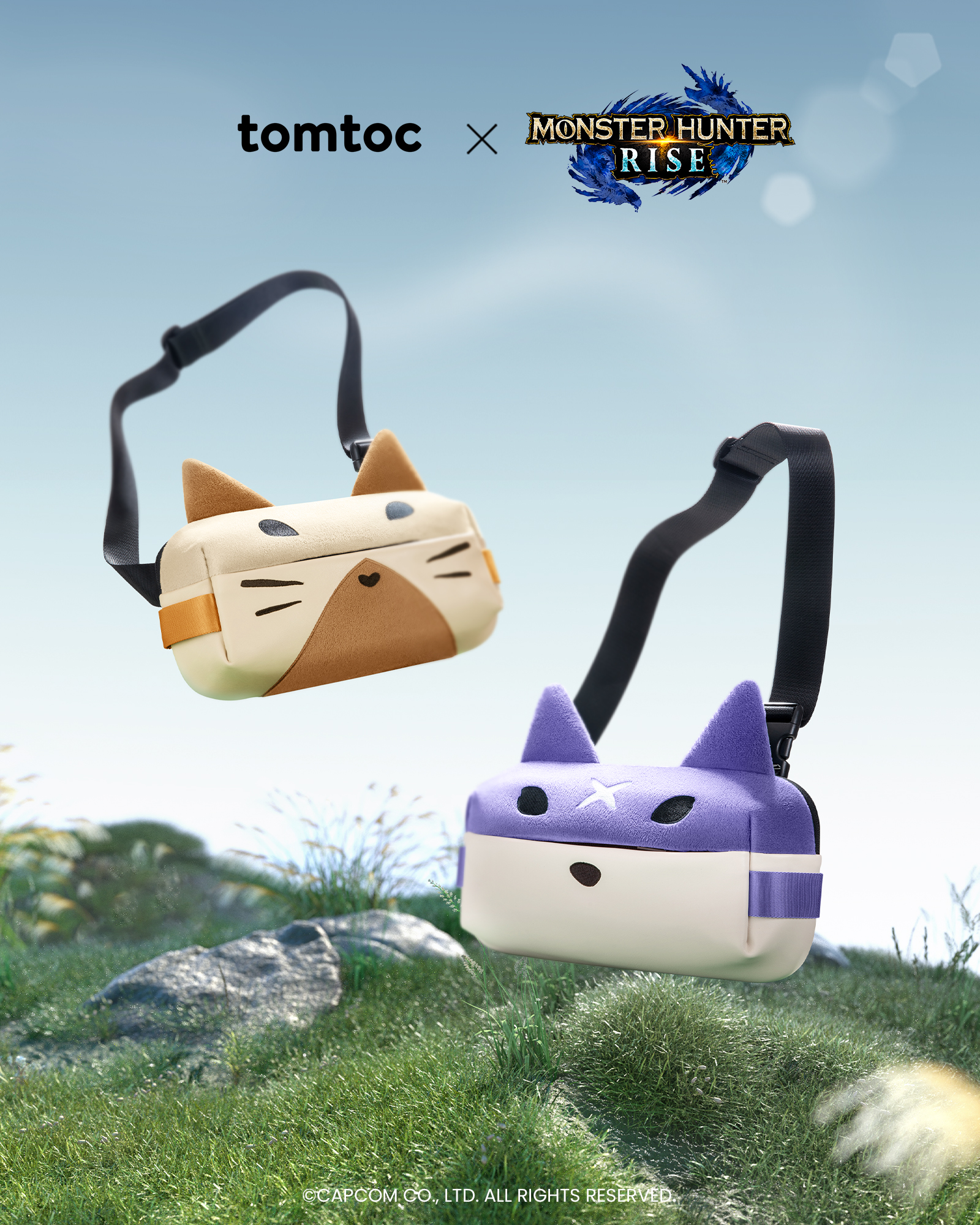 Monster Hunter Rise Tomtoc Bags Look Like WellDone Steaks Siliconera