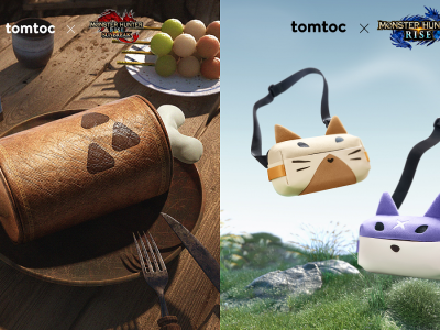Monster Hunter Rise Sunbreak Tomtoc bags