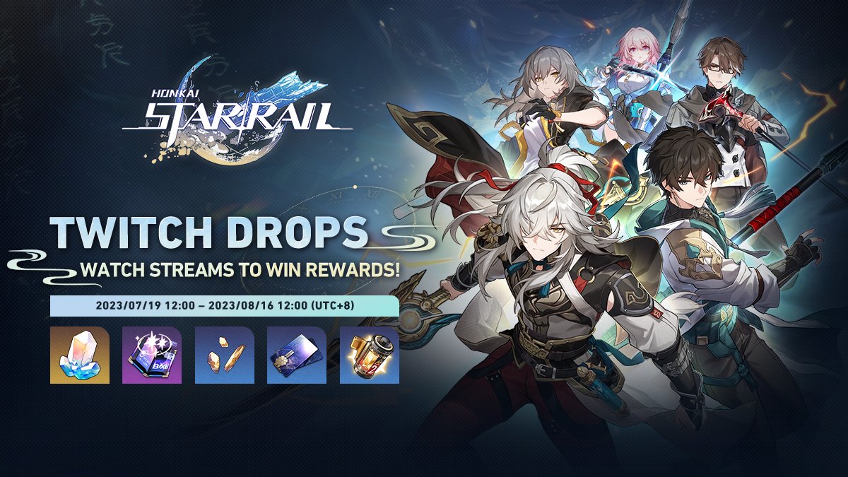 New Honkai: Star Rail Twitch Drops Campaign Starts Tomorrow