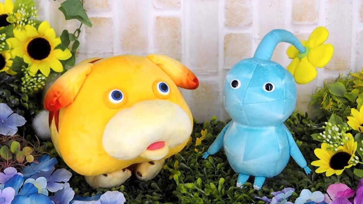 Pikmin 4 Oatchi and Ice Pikmin Plush Arrive in September