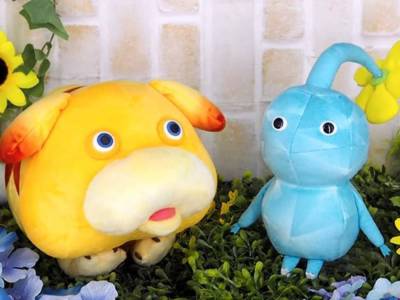 Pikmin 4 Oatchi and Ice Pikmin Plush Arrive in September