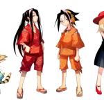 Shaman King Izumo tourism campaign characters 2
