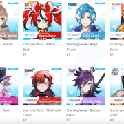 Vesper Noir and Magni Dezmond Starting Voice Packs Aren’t in Hololive Shop