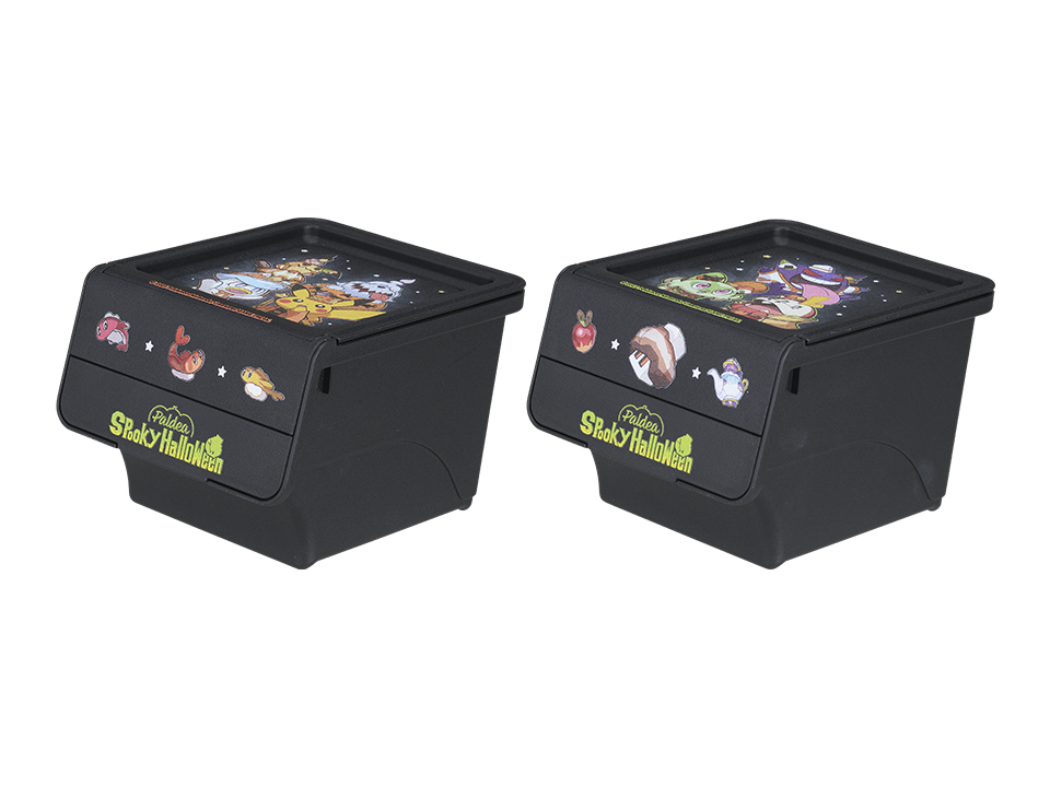 Pokemon Center 2023 Paldea Spooky Halloween Mini Container Storage Box  Pikachu