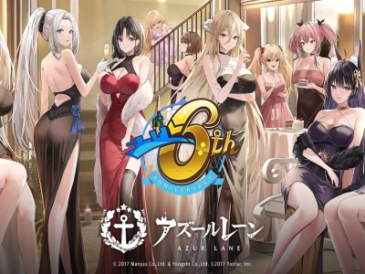 Azur Lane Japanese 6th Anniversary Promo Image