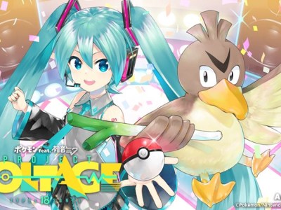 Pokemon featuring Hatsune Miku Project Voltage