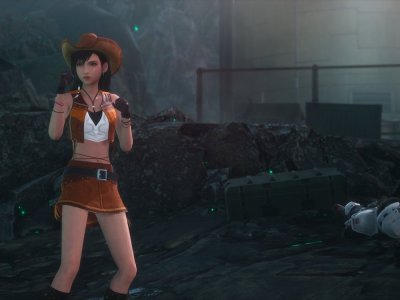 Crisis Core: Final Fantasy VII Tifa in Nibelheim