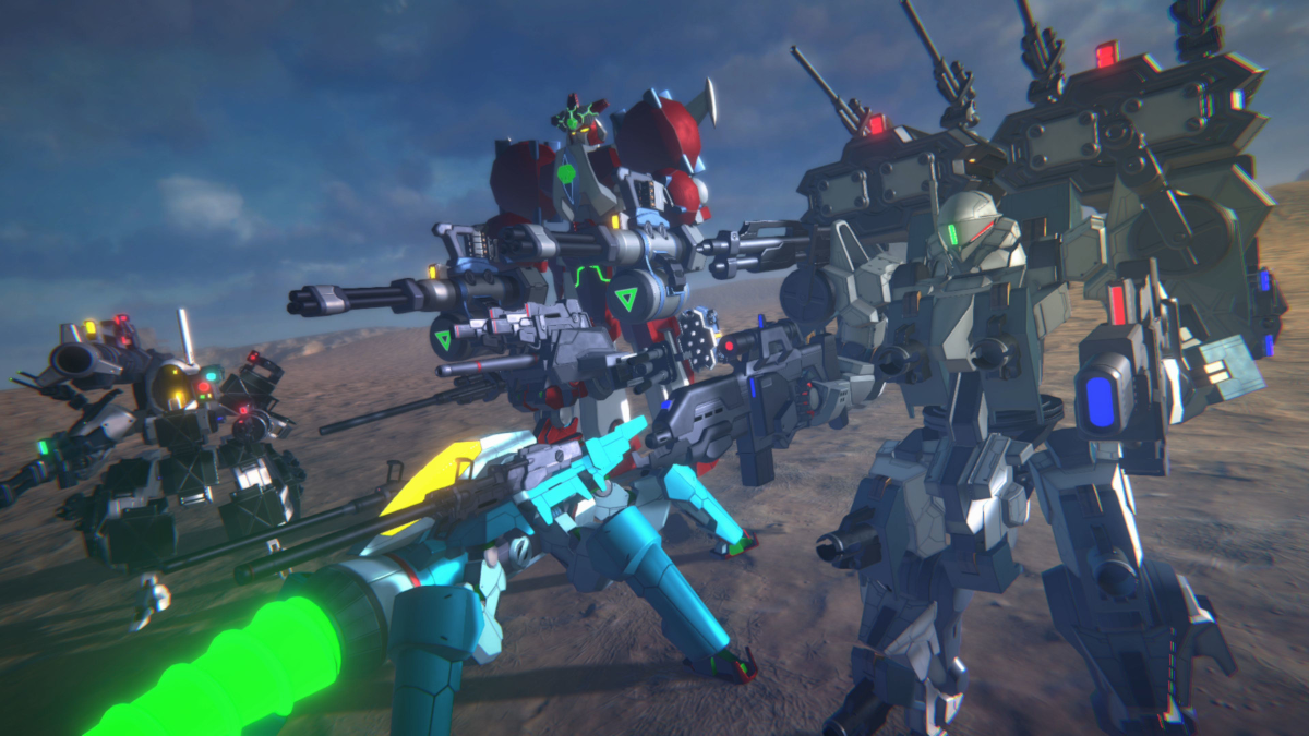 Custom Mech Wars coming to PS5 and PC Steam