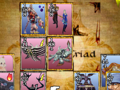 Final Fantasy Magic the Gathering Triple Triad