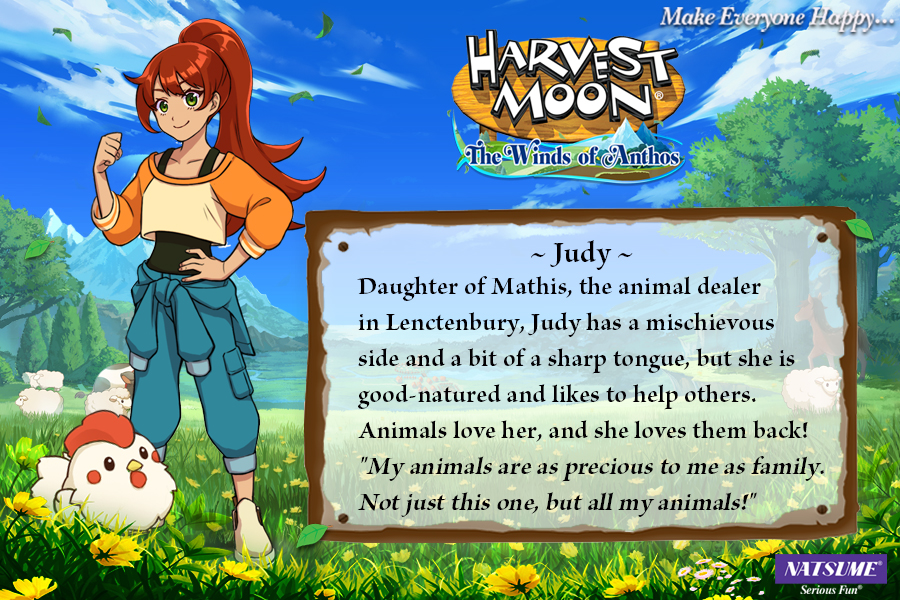 First Harvest Moon Winds of Anthos Bachelor and Bachelorette Revealed marriage candidates judy