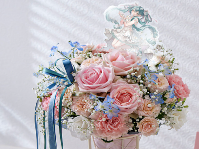 Hatsune Miku Flower Arrangement