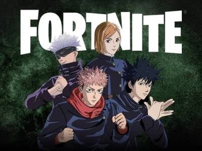 Fortnite Jujutsu Kaisen Crossover Stars Yuji, Gojo, Nobara, and Megumi