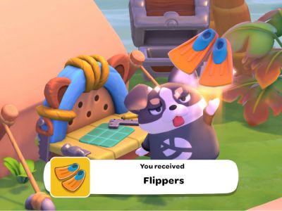 How to get the Flippers in Hello Kitty Island Adventure.