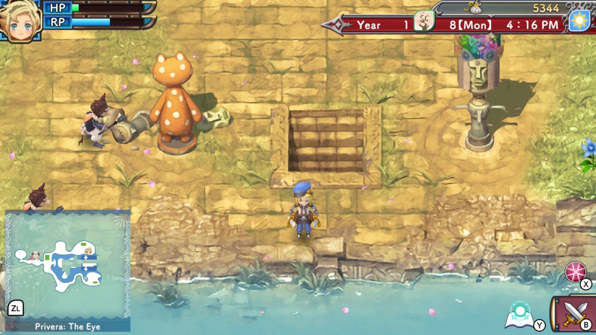 Как решить головоломку со статуей в Rune Factory 3 Special