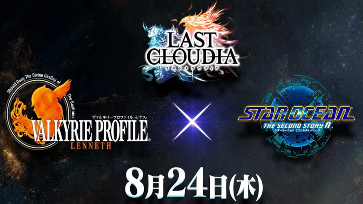 Last Cloudia Star Ocean and Valkyrie Profile Crossover Arrives in August