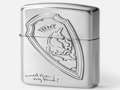 The new Zippo game lighter is based on Final Fantasy XIV and will be available at the Isetan event in Shinjuku.