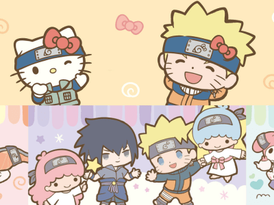 Naruto Boruto Sanrio Pop-up Shop