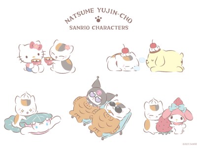 Natsume Yujincho x Sanrio 15th Anniversary