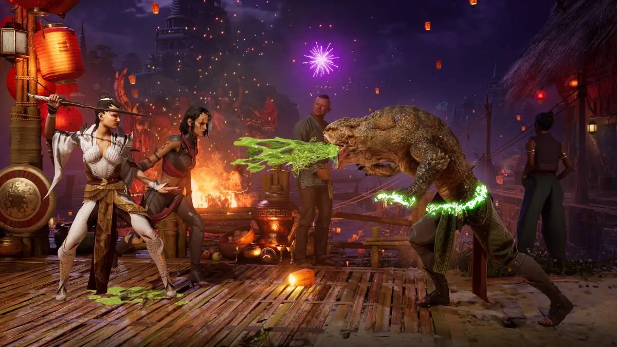 Mortal Kombat 1 Character Trailer Stars Reptile and Ashrah