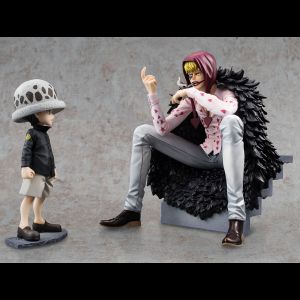One Piece Portrait of Pirates Corazon and Law Figure