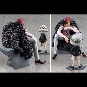One Piece Portrait of Pirates Corazon and Law Figure