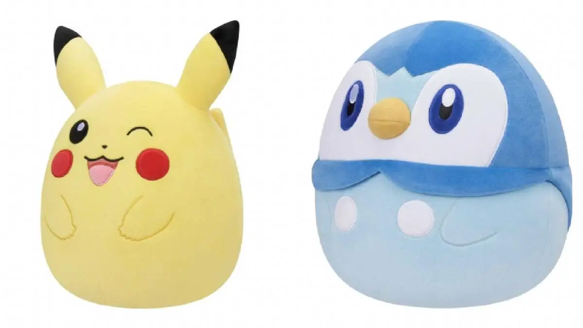 Piplup and Winking Pikachu Squishmallow Pre-orders Open