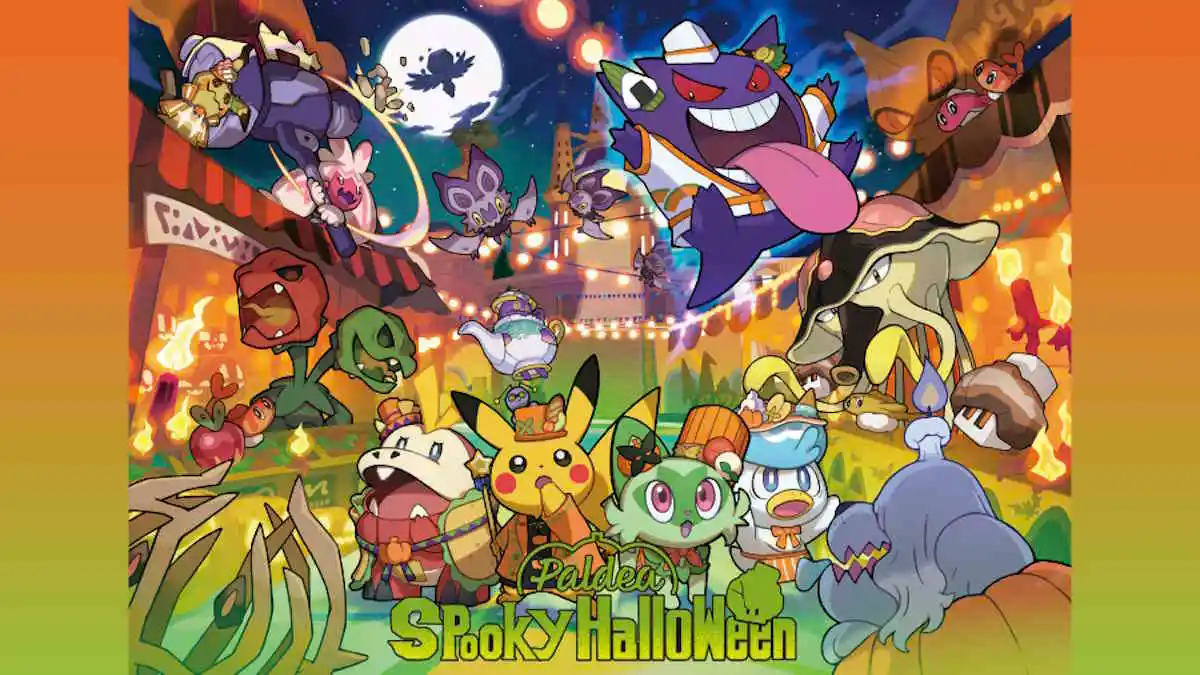 Mini Container Pikachu Pokémon Paldea Spooky Halloween