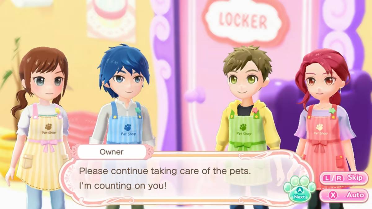 Wan Nyan Pet Shop Every day to interact with cute pets NIntendo Switch Games  NEW