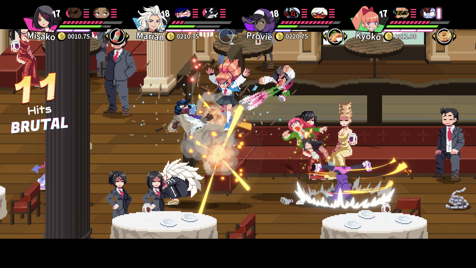 River City Girls 2 Online Multiplayer Player Count Expanded