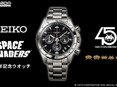 Space Invaders Seiko Watch
