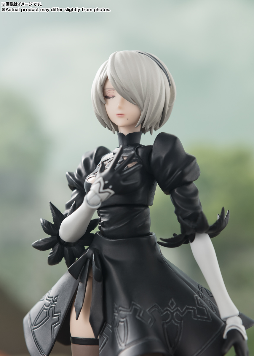SH Figuarts NieR Automata Figures of 2B and 9S Announced
