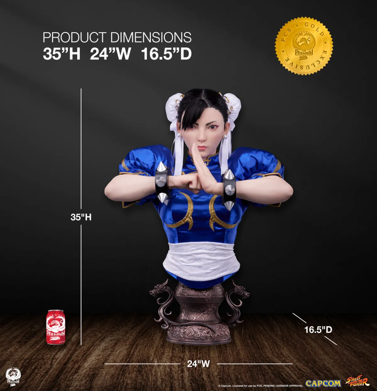 Street Fighter Chun-Li Bust Is a $4,000 Statue 3