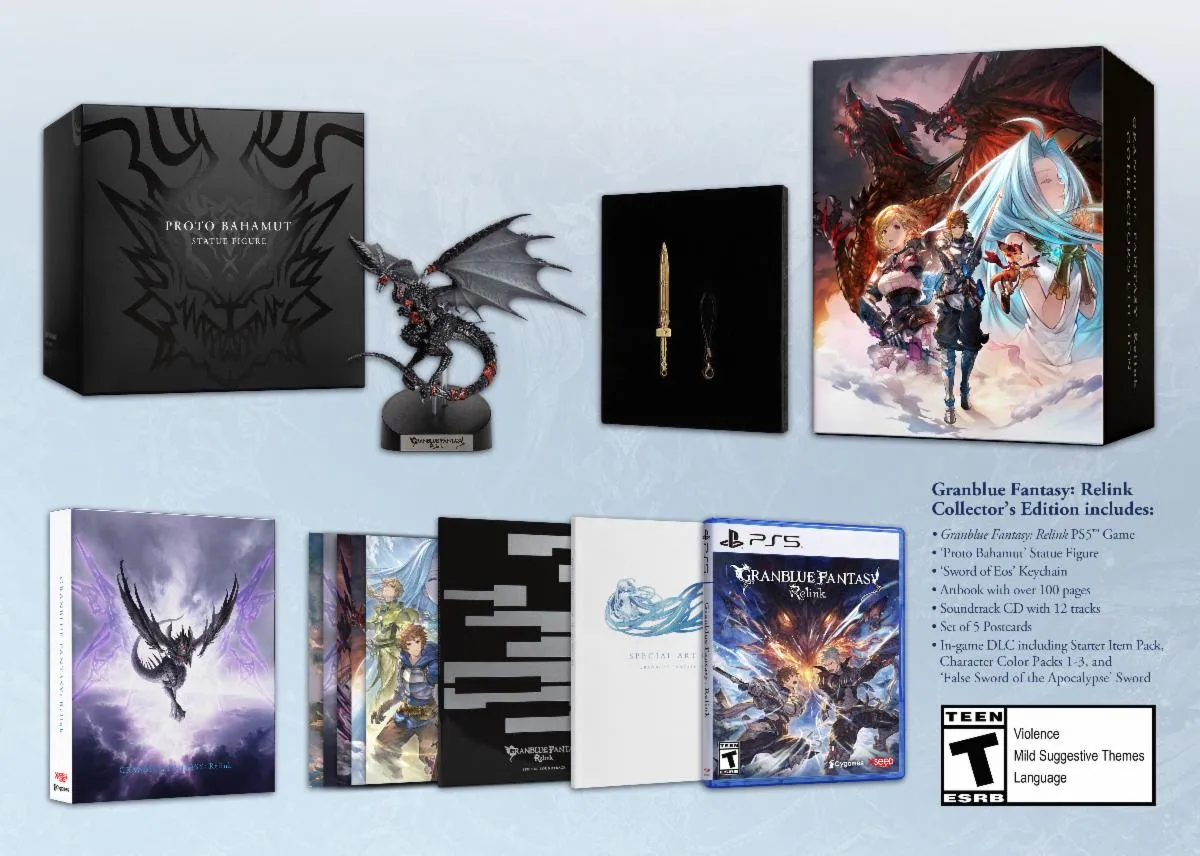 Granblue Fantasy: Relink Collector’s, Digital Deluxe, and Special Editions Detailed