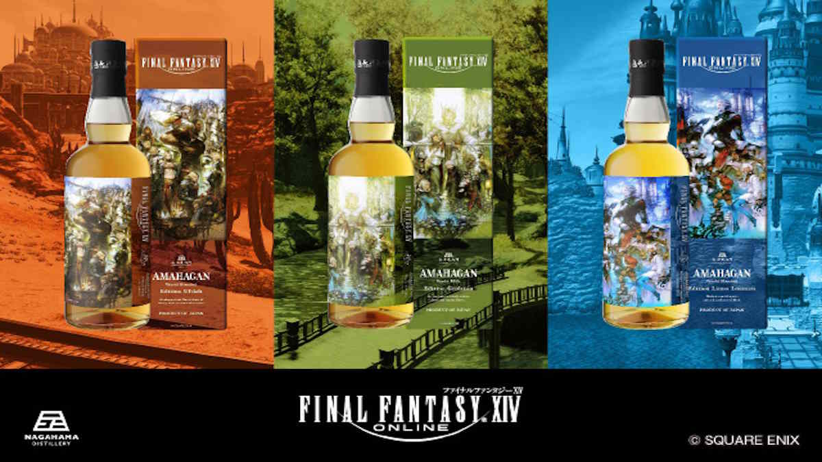 Final Fantasy XIV Whiskey Appears in Japan