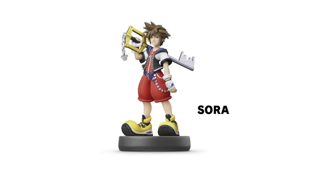 Kingdom Hearts Sora Super Smash Bros. Ultimate amiibo