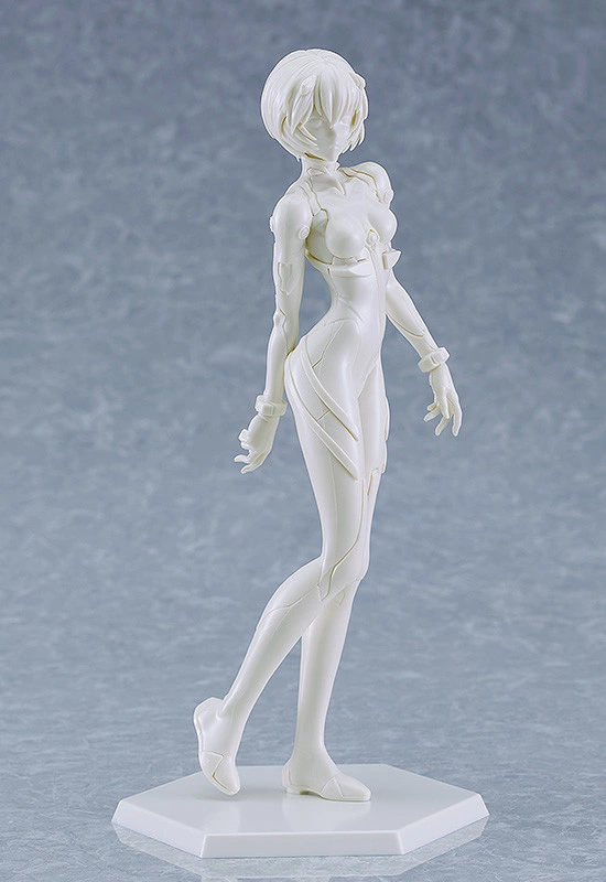 Rei Ayanami Plamax model kit - regular hair - Sculptor's White
