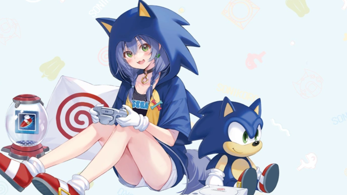 Premium AI Image | Sonic the hedgehog anime character art