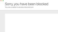 Discord “Sorry You Have Been Blocked” Message Coming Up