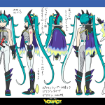 Hatsune Miku x Pokemon Project Voltage Designs