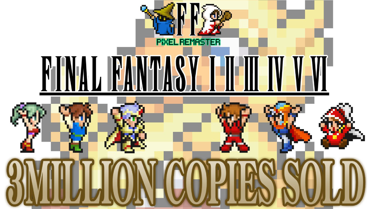 Final Fantasy Pixel Remaster Sales