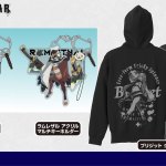 Guilty Gear Strive Bridget and Ramlethal keychains and parka jackets