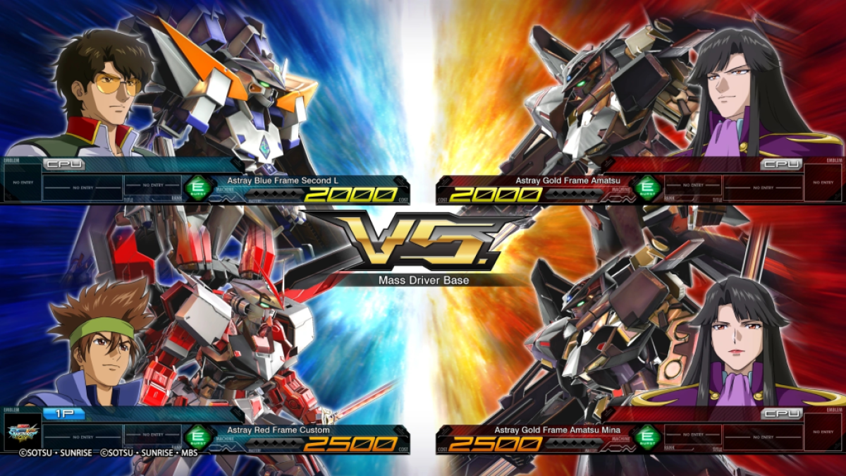 Gundam Extreme Vs MaxiBoost ON ist auf Englisch verfügbar