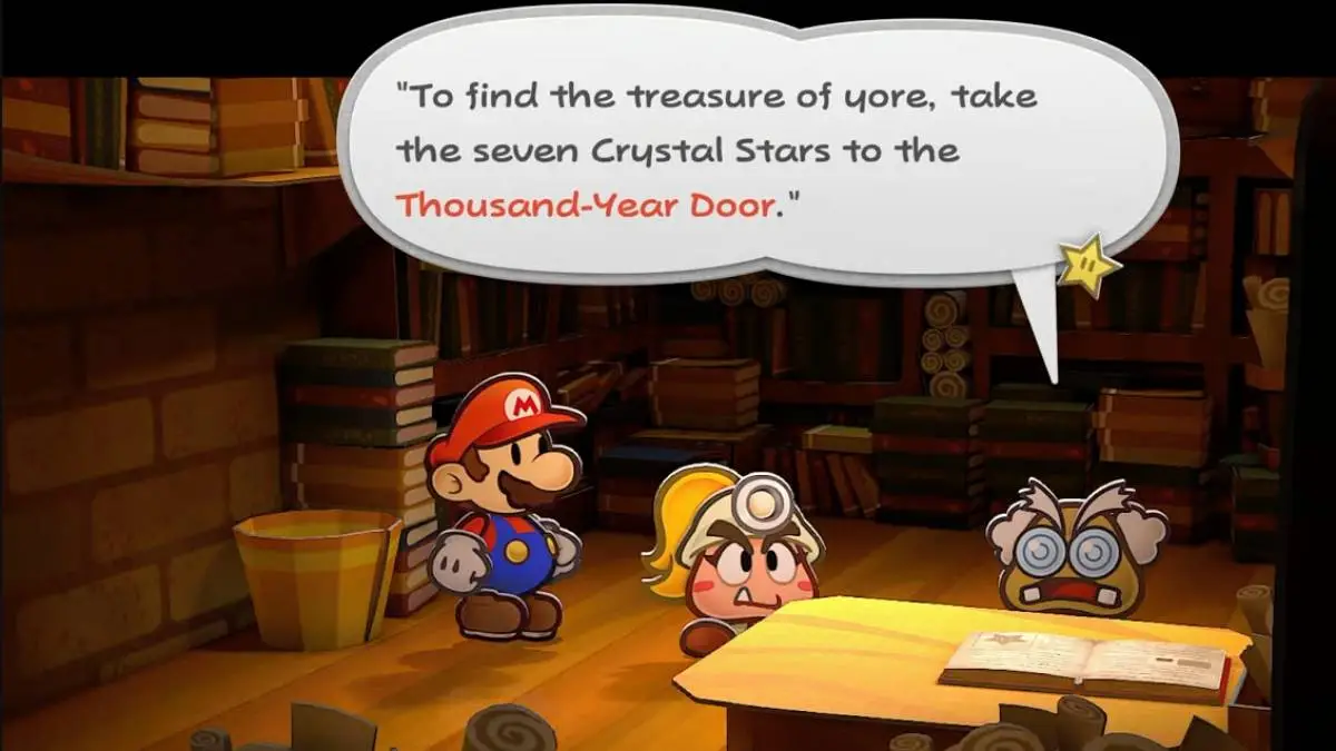 Nintendo finally revealed a Paper Mario rerelease, with Paper Mario: The Thousand-Year Door heading to the Switch next year.