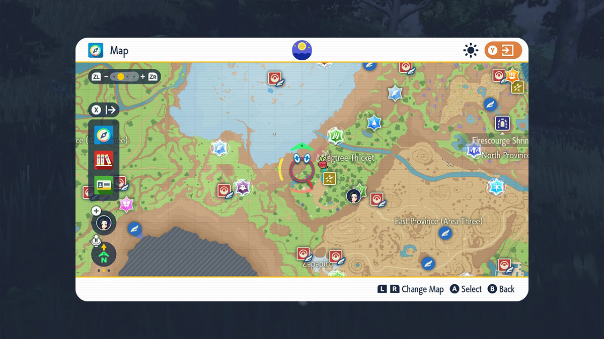 Applin Mass Outbreak map location in Pokemon Scarlet and Violet