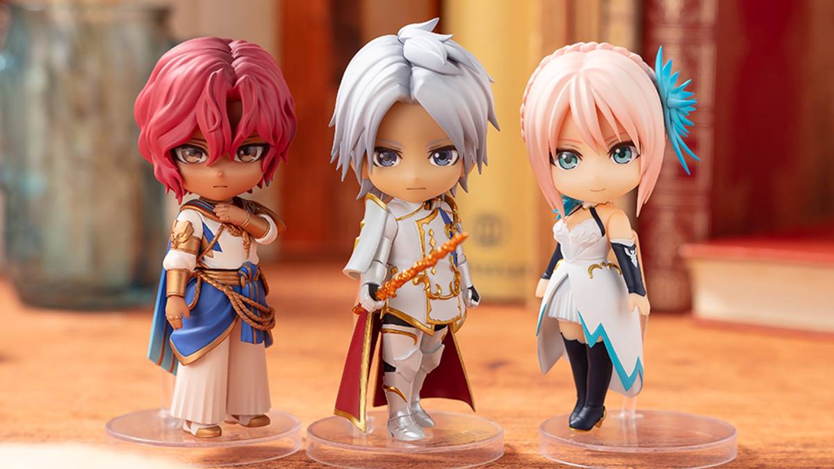 Bandai Namco announced there will be three Tales of Arise Figuarts Mini figures of Alphen, Shionne, and Dohalim.