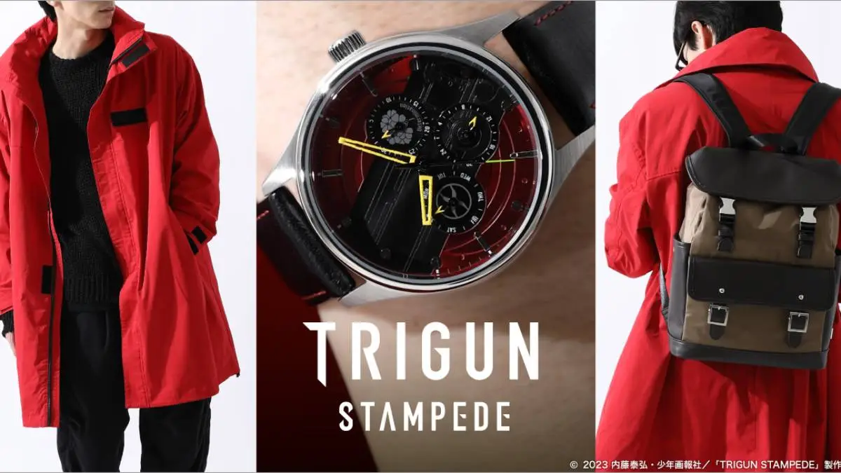 Super Groupies restocked some of the Trigun Stampede items, and the Vash red coat that resembles his iconic jacket is back.
