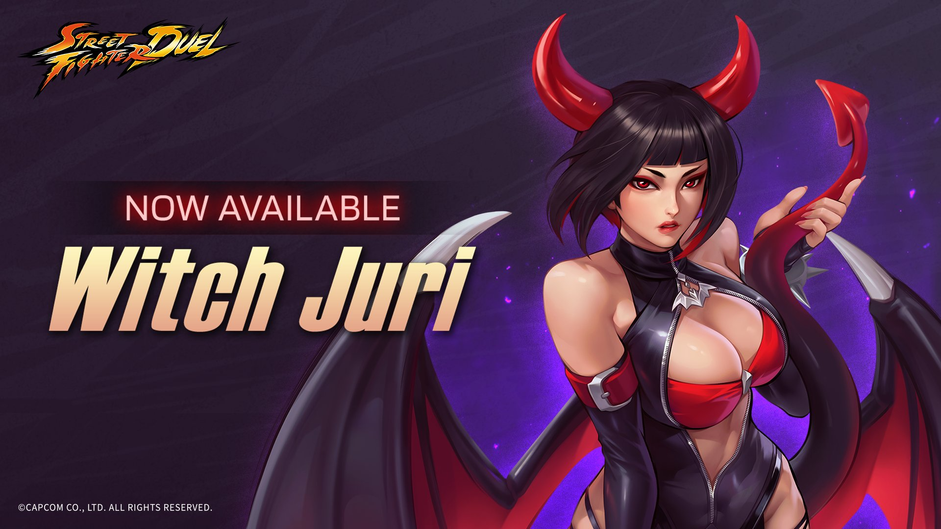 Witch Juri Joins Street Fighter Duel