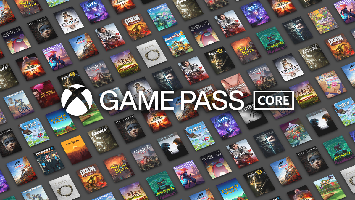 Xbox Game Pass Core Extra Games