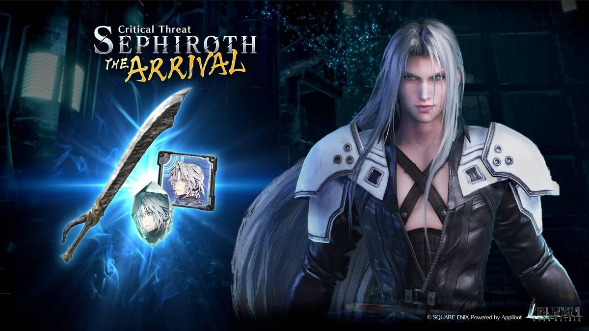 Critical Threat Sephiroth - The Arrival Starts in FFVII Ever Crisis