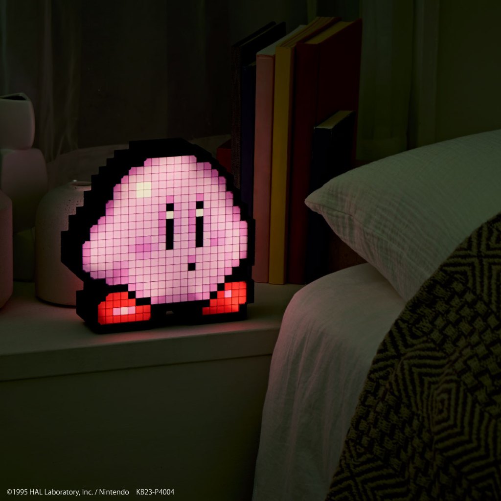 Kirby sprite light at night